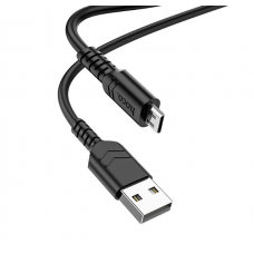 Кабель USB - microUSB чёрный 1 м Hoco X62